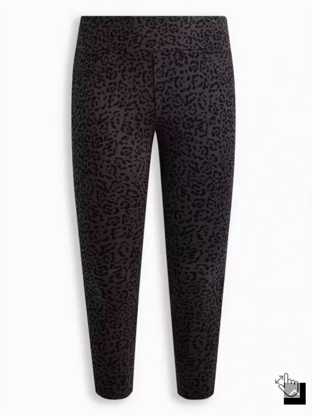 NWT torrid Leopard Pocket Pixie Skinny Studio Luxe Ponte High-Rise Pant - Size 2